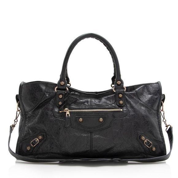 Balenciaga Handbags - Balenciaga Chevre Giant 12 Part Time Satchel